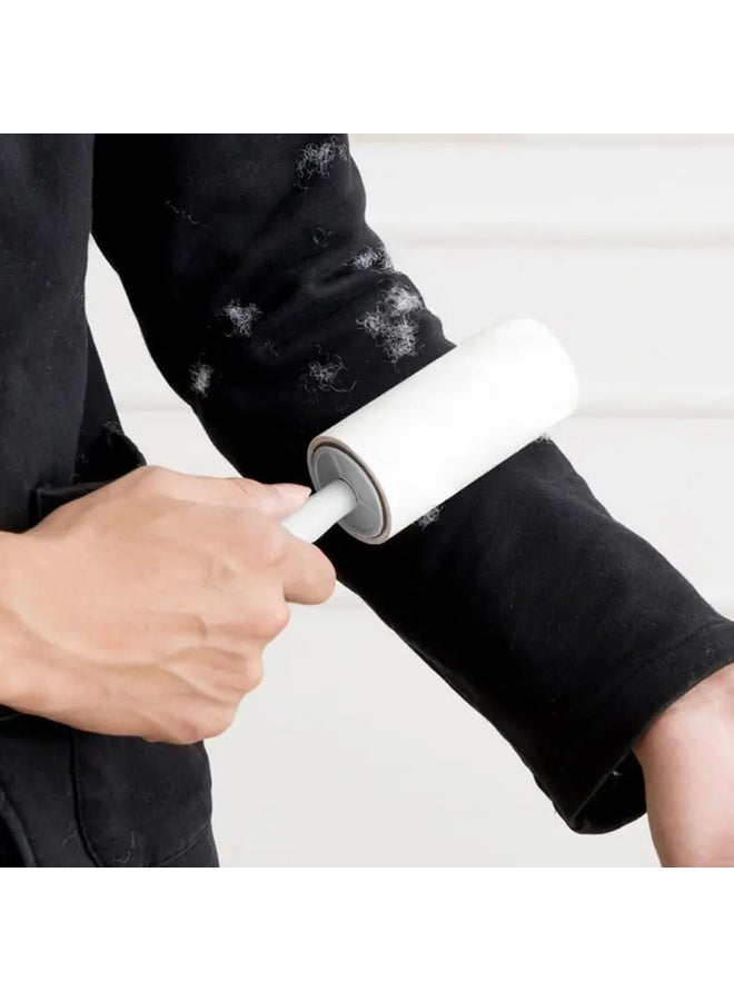 Elegancy Pet Hair Lint Roller for Clothes Furniture and Laundry Professional Sticky Hair Remover with 2 Refills - Image 2